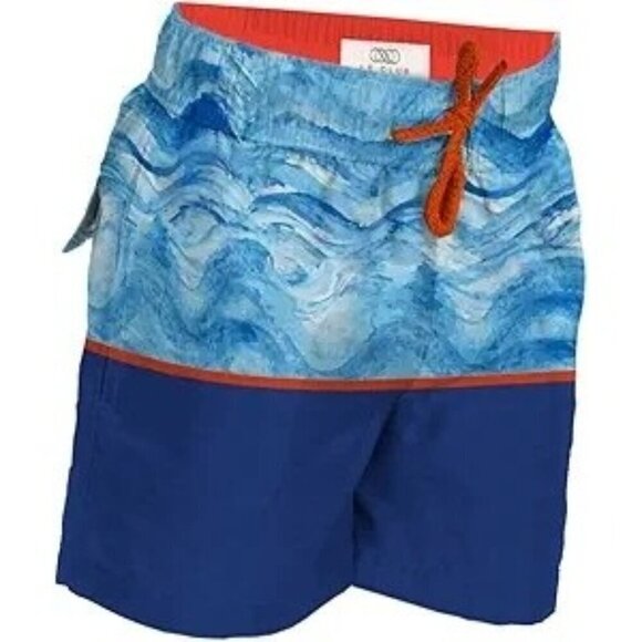 Blueport by Le Club Original Blue Horizon Swim Trunk Blue Mens - Picture 1 of 3